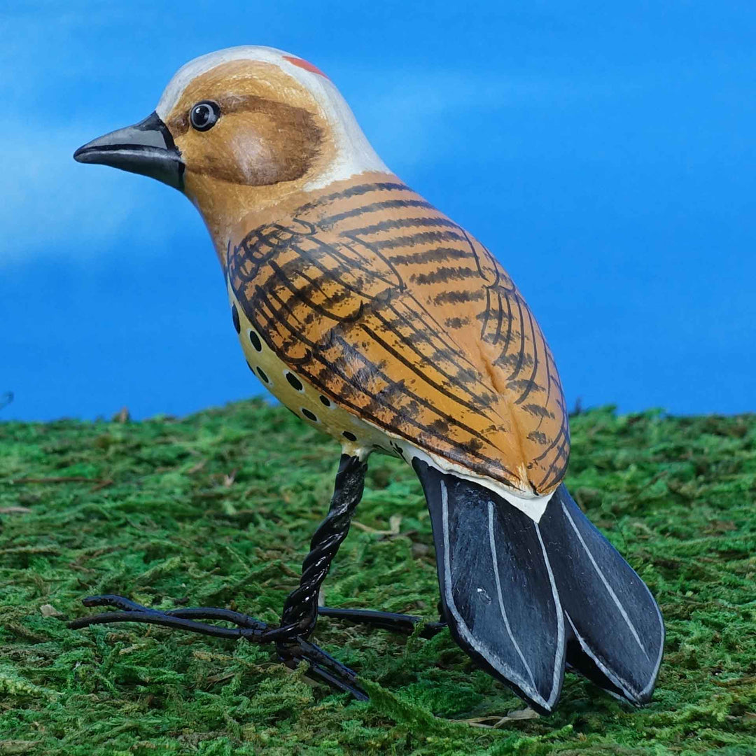 Northern Flicker Ceramic Figurine