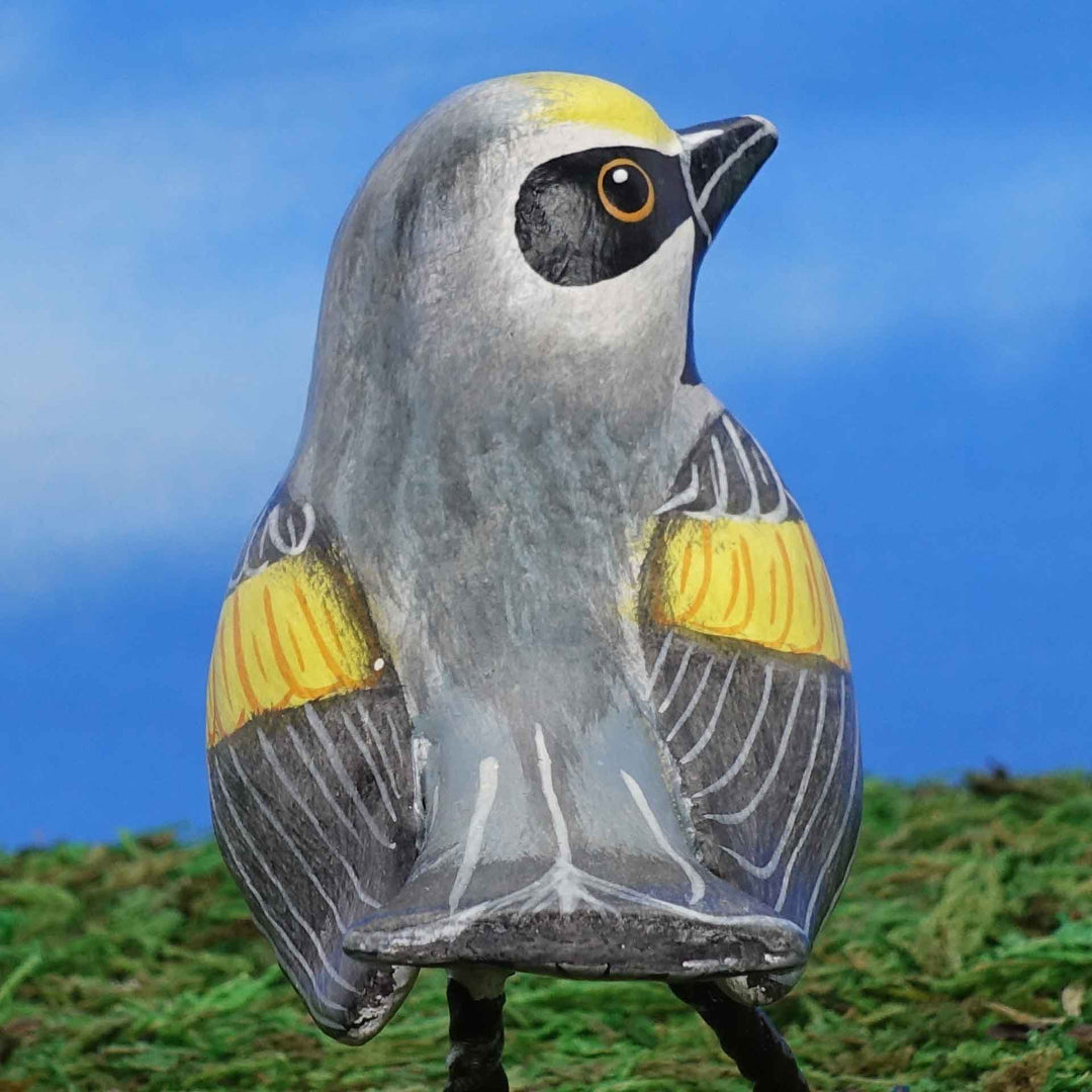 Golden-Winged Warbler Ceramic Figurine