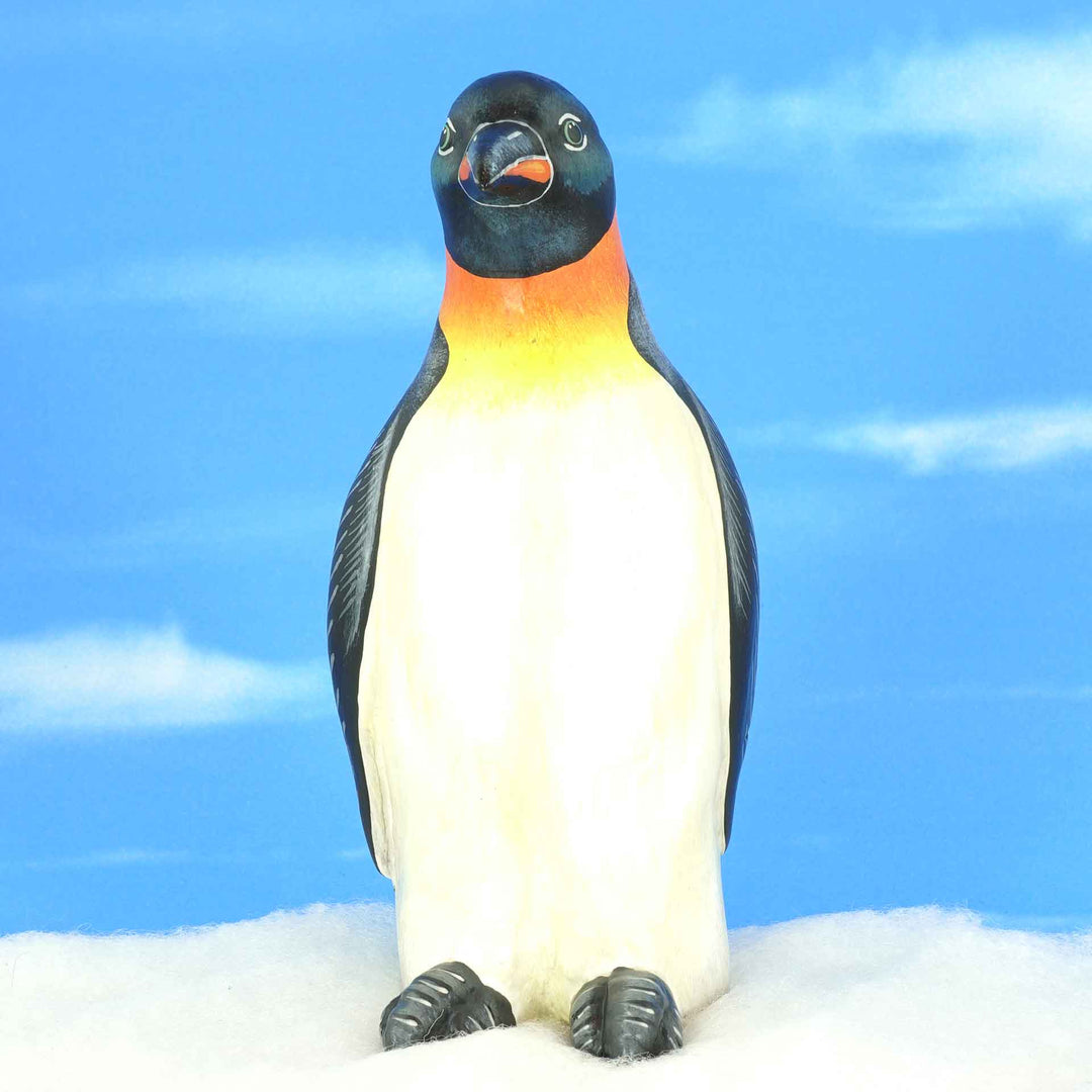 King Penguin Ceramic Figurine