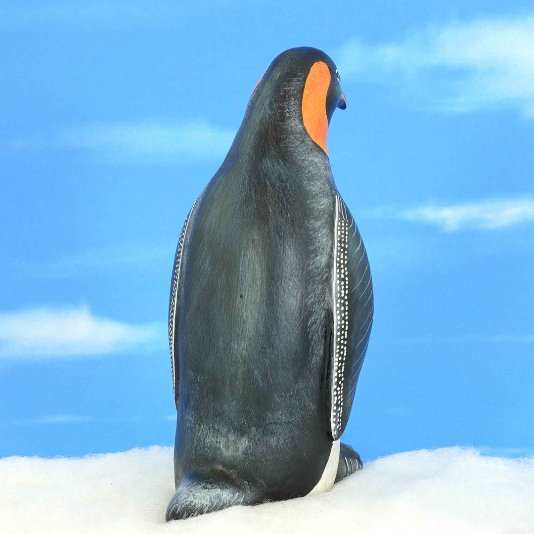 King Penguin Ceramic Figurine