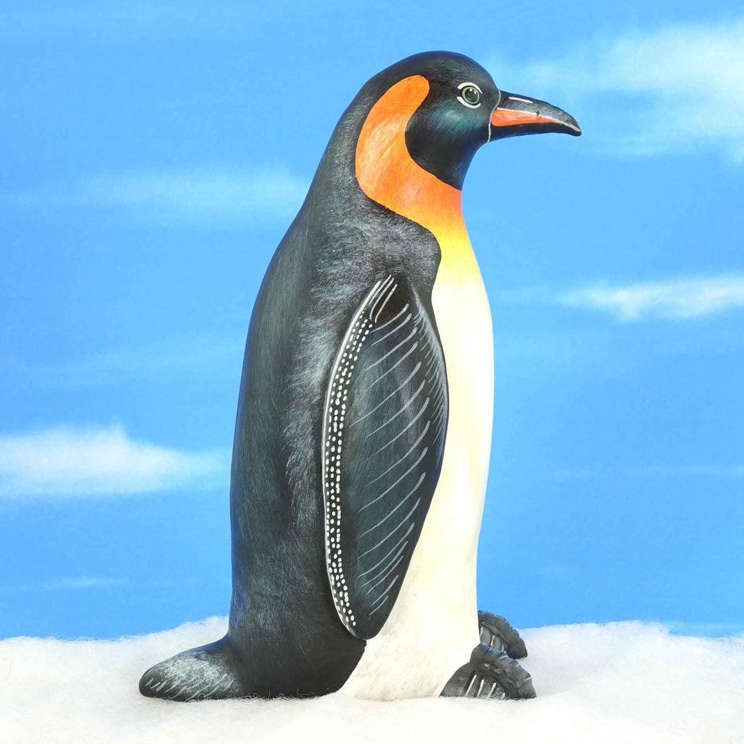 King Penguin Ceramic Figurine