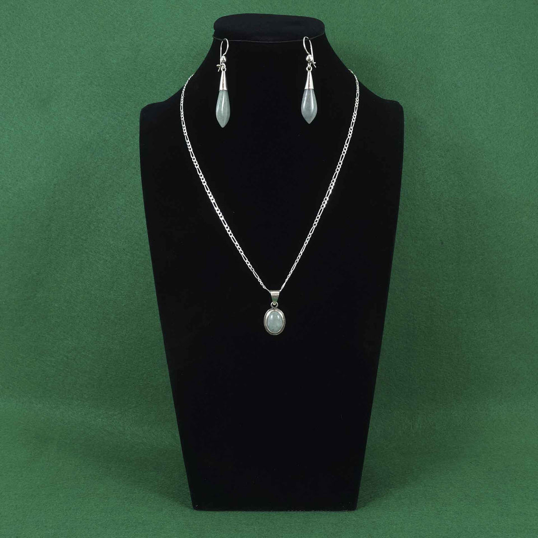 Handmade Jade and Sterling Silver Pendants