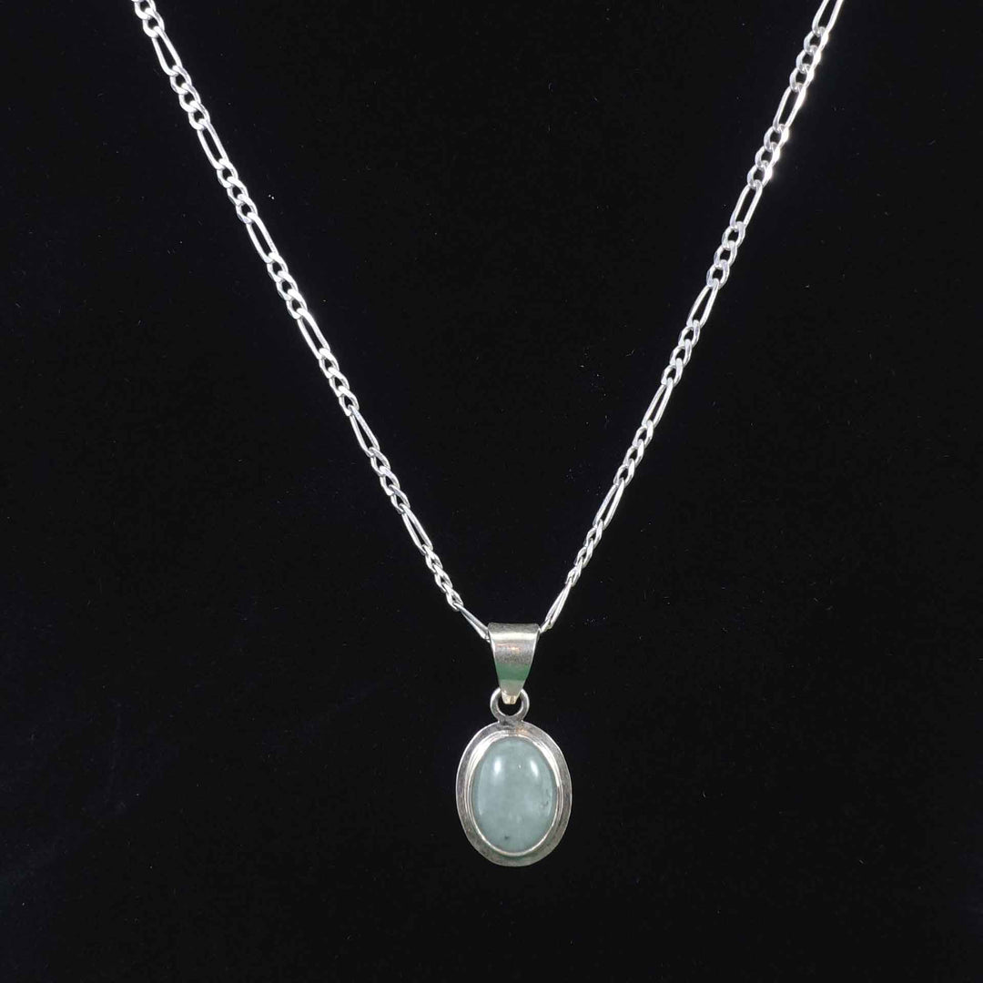 Handmade Jade and Sterling Silver Pendants