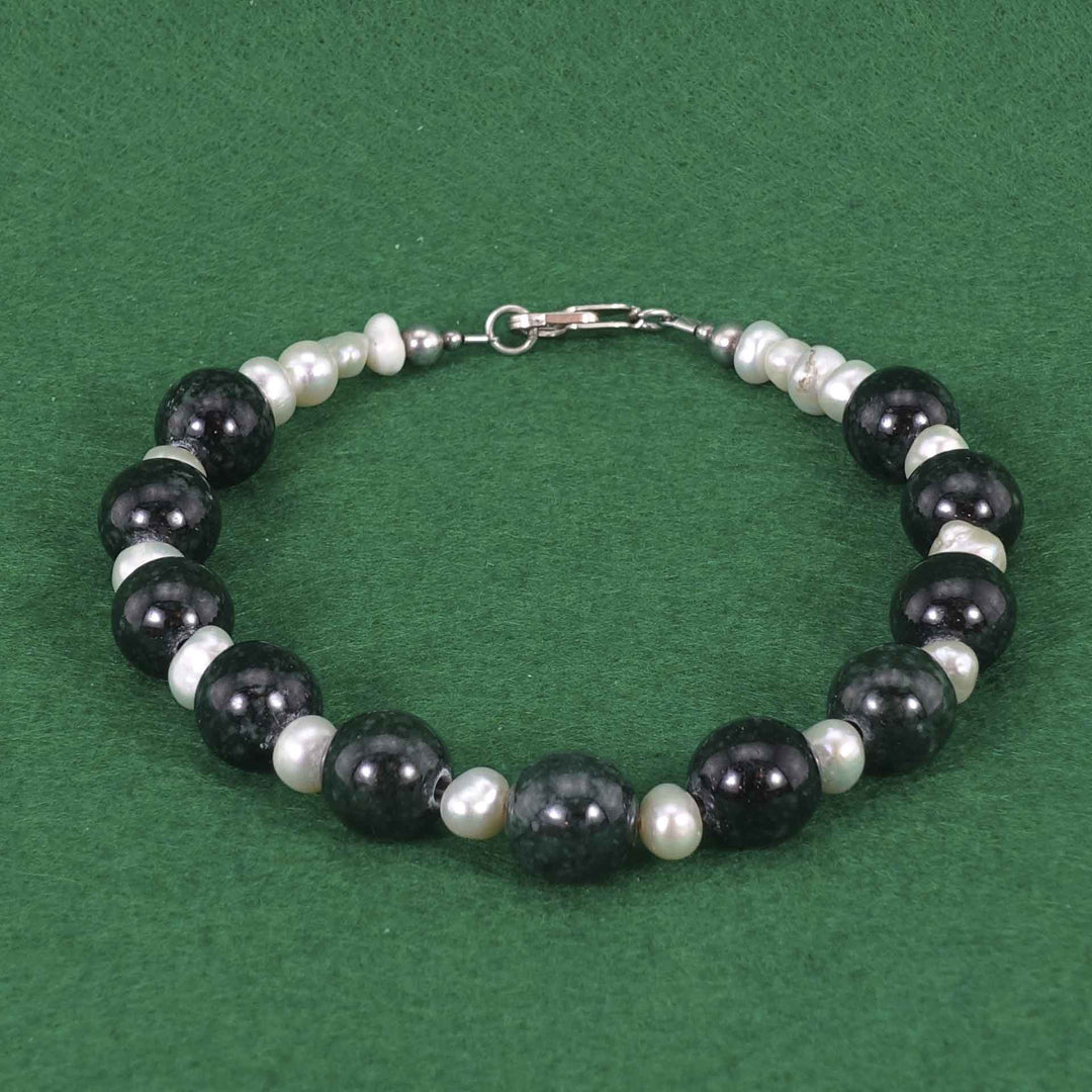 Handmade Jade & Sterling Silver Bracelets from Guatemala – Artisan Elegance