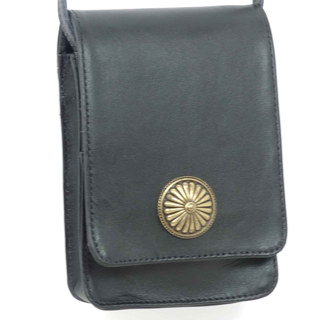 Compact Leather Stadium Bag- Handcrafted Guatemalan Quality