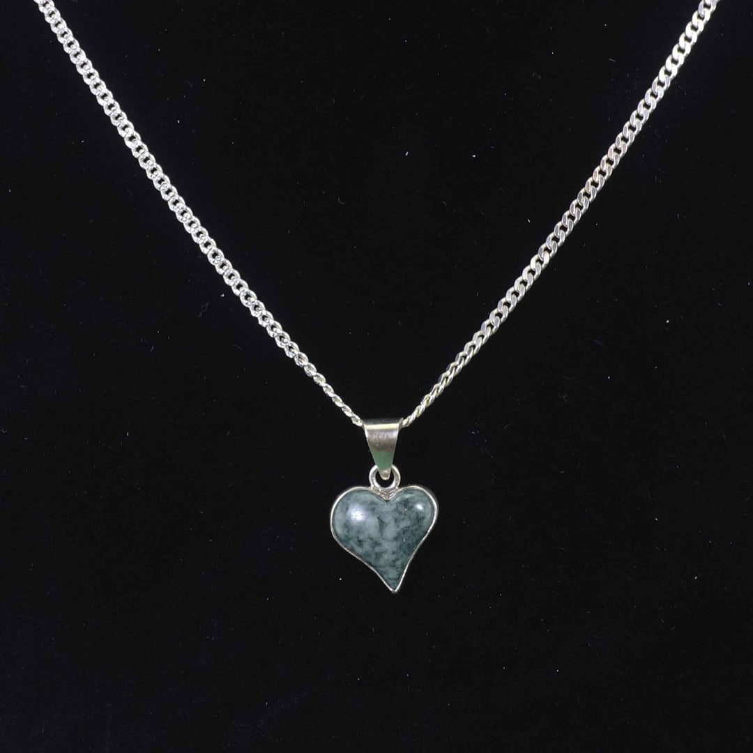 Handmade Jade and Sterling Silver Pendants