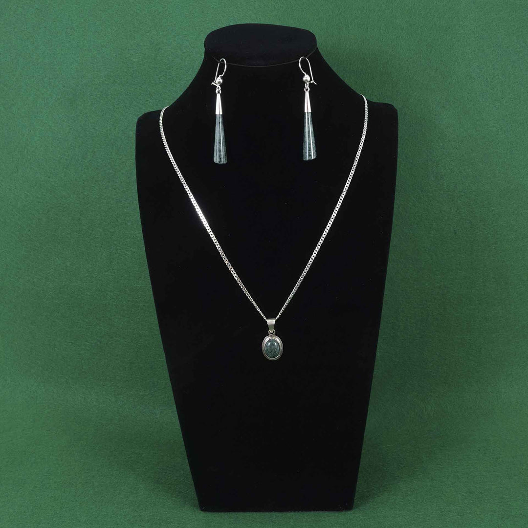 Handmade Jade and Sterling Silver Pendants