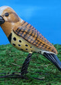 Northern flicker ceramic figurine