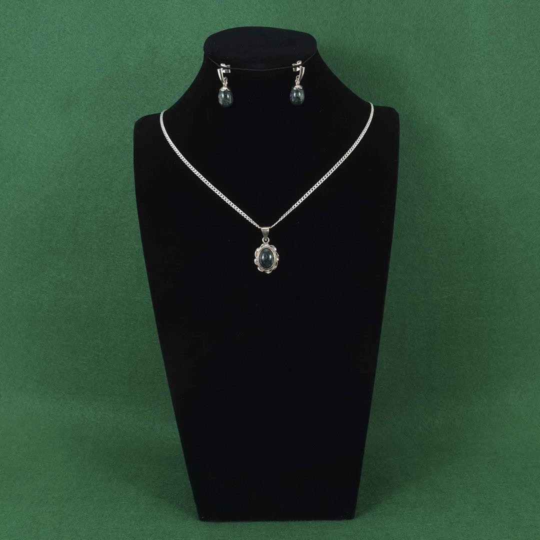 Handmade Jade and Sterling Silver Pendants