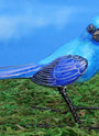 Mountain bluebird ceramic figurine