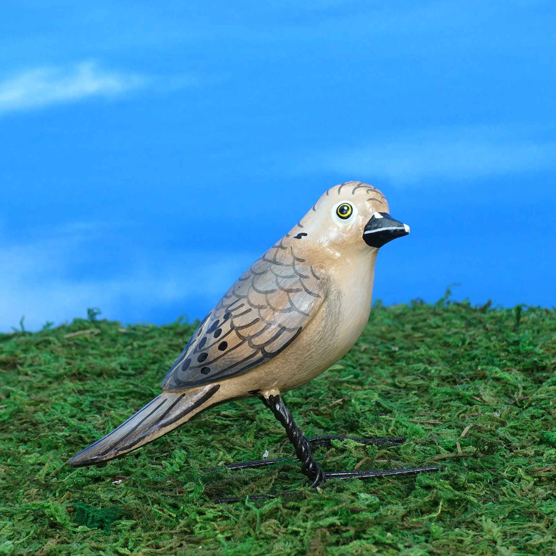 Mourning Dove ceramic figurine