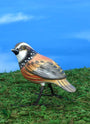 Northern Bobwhite ceramic figurine