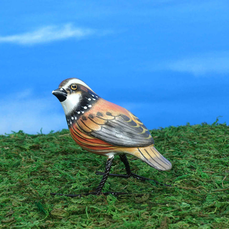 Northern Bobwhite ceramic figurine