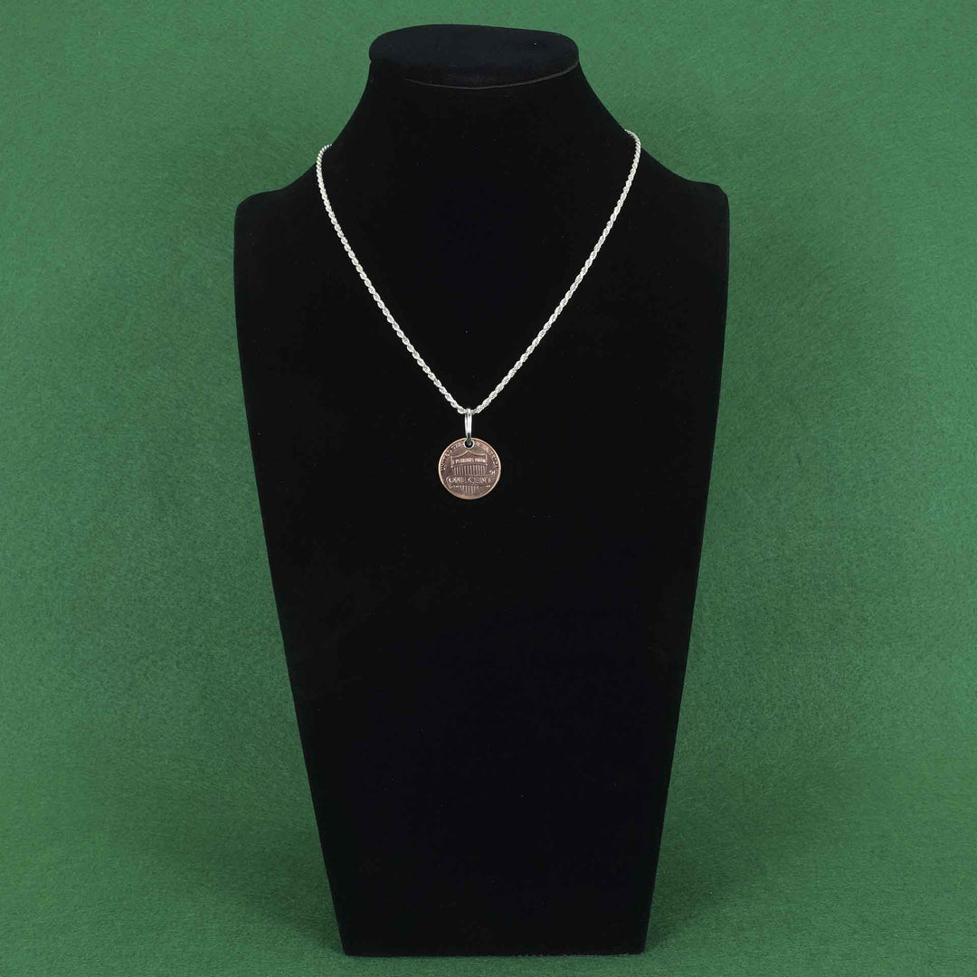 Rope style sterling silver 16 inch chain