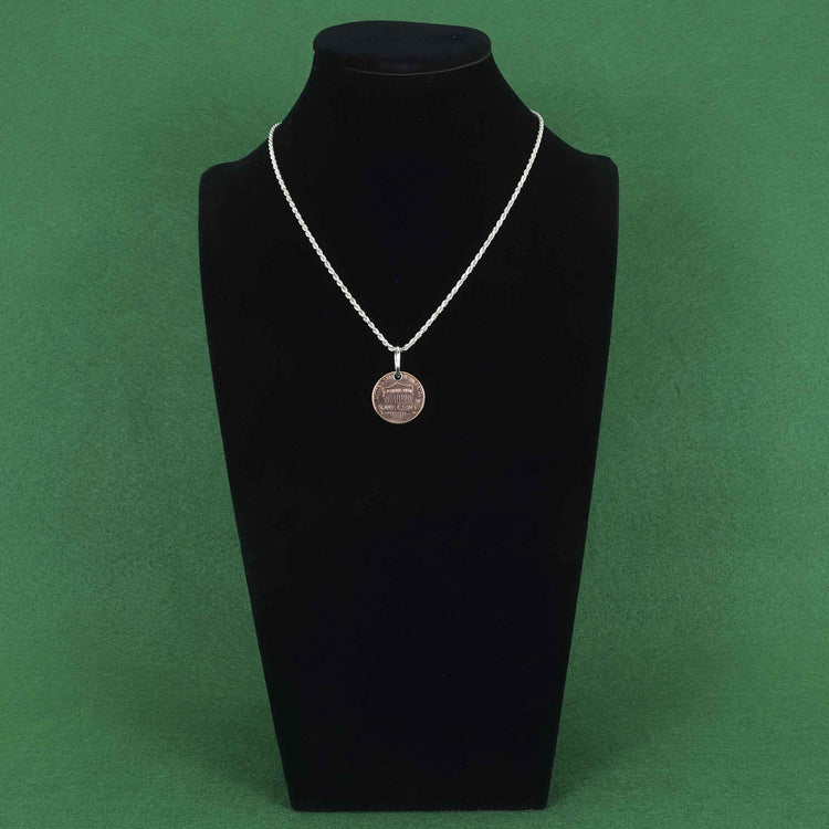 Rope style sterling silver 16 inch chain