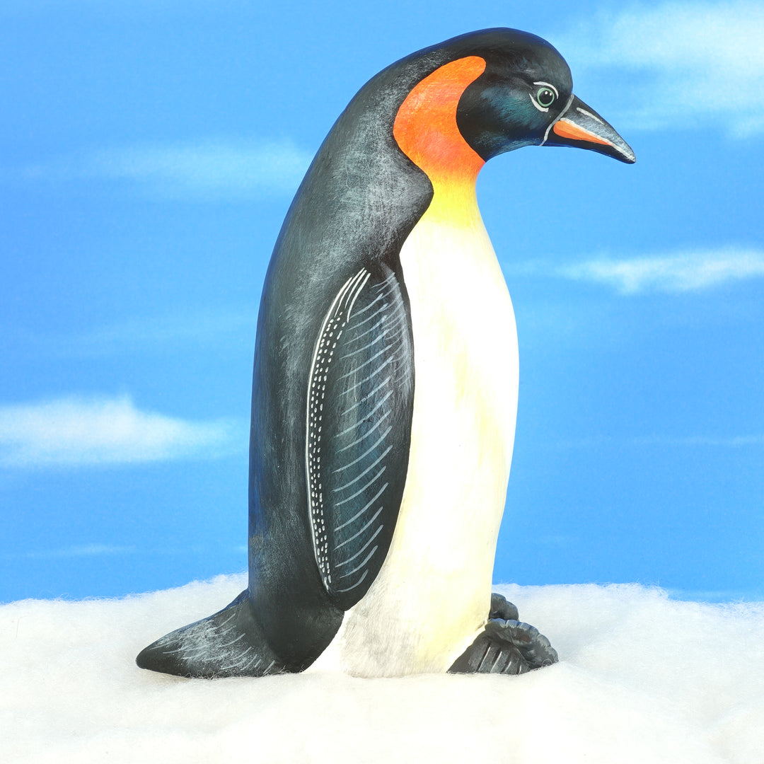 King Penguin Ceramic Figurine